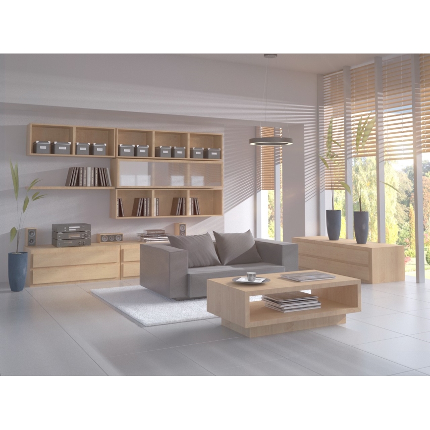 Immax NEO 07091L - LED Stmievateľný luster na lanku PASTEL LED/52W/230V 60 cm biela Tuya + diaľkové ovládanie