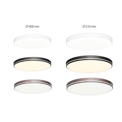 Immax NEO 07149-W40 - LED Stmievateľné stropné svietidlo NEO LITE AREAS LED/24W/230V Tuya Wi-Fi biela + diaľkové ovládanie