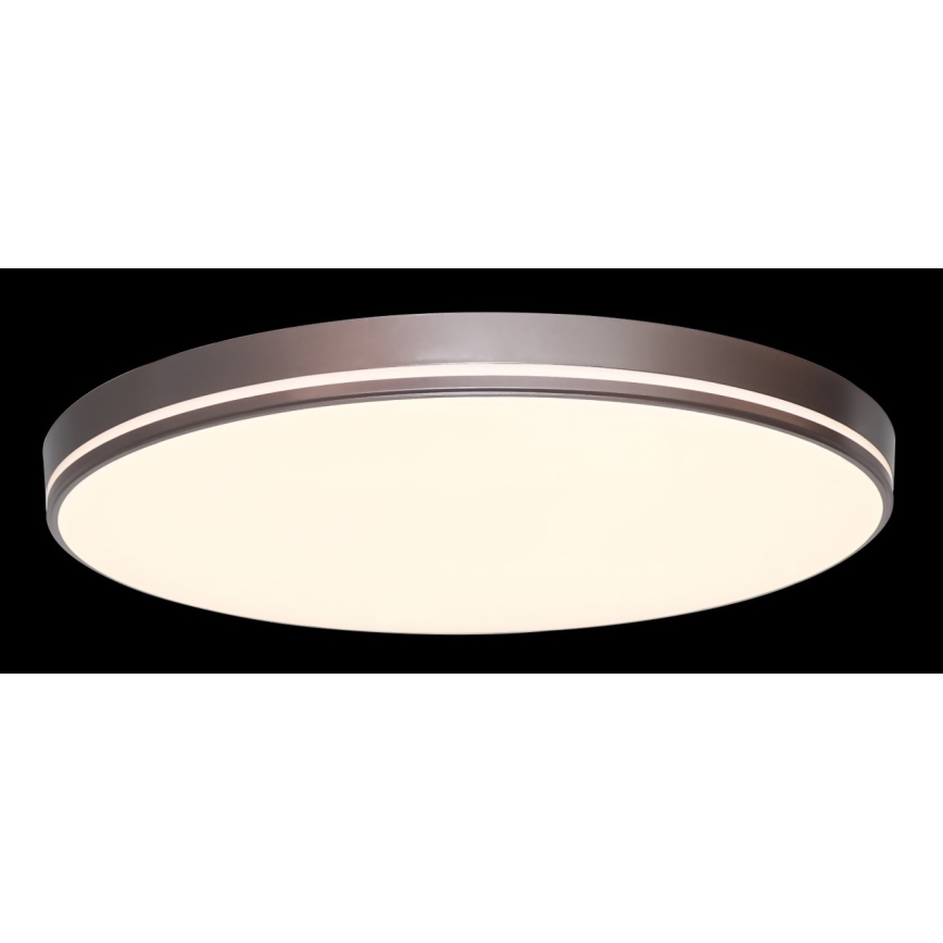 Immax NEO 07150-C40 - LED Stmievateľné stropné svietidlo NEO LITE AREAS LED/24W/230V Tuya Wi-Fi hnedá + diaľkové ovládanie
