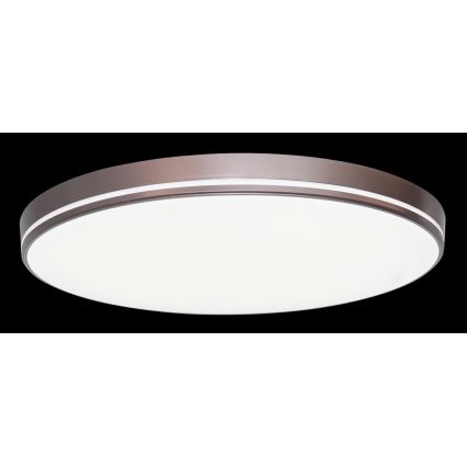 Immax NEO 07150-C51 - LED Stmievateľné stropné svietidlo NEO LITE AREAS LED/48W/230V Tuya Wi-Fi hnedá + diaľkové ovládanie