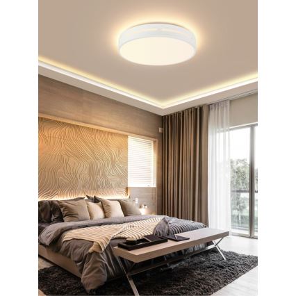 Immax NEO 07153-W30 - LED Stmievateľné stropné svietidlo NEO LITE PERFECTO LED/24W/230V Wi-Fi Tuya biela + diaľkové ovládanie