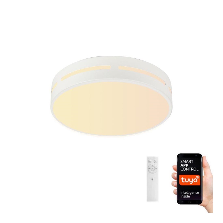 Immax NEO 07153-W50 - LED Stmievateľné stropné svietidlo NEO LITE PERFECTO LED/48W/230V Wi-Fi Tuya biela + diaľkové ovládanie