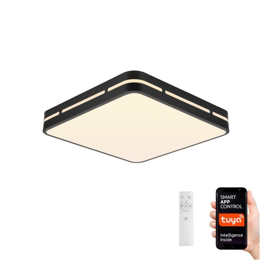 Immax NEO 07154-B42 - LED Stmievateľné stropné svietidlo NEO LITE PERFECTO LED/48W/230V Wi-Fi Tuya čierna + diaľkové ovládanie