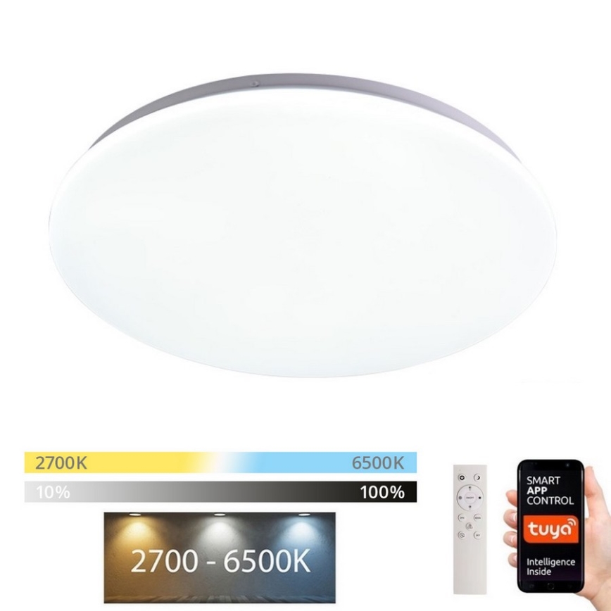 Immax NEO 07156-38 - LED Stmievateľné stropné svietidlo ANCORA LED/24W/230V 2700-6500K Wi-Fi +  diaľkové ovládanie Tuya