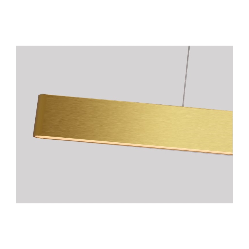 Immax NEO 07157-G120X - LED RGB+CCTW Stmievateľný luster na lanku MILANO LED/40W/230V Tuya zlatá