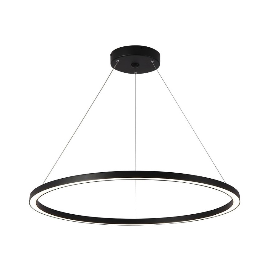 Immax NEO 07158-B80 - LED Stmievateľný luster na lanku FINO LED/60W/230V Tuya čierna + diaľkové ovládanie