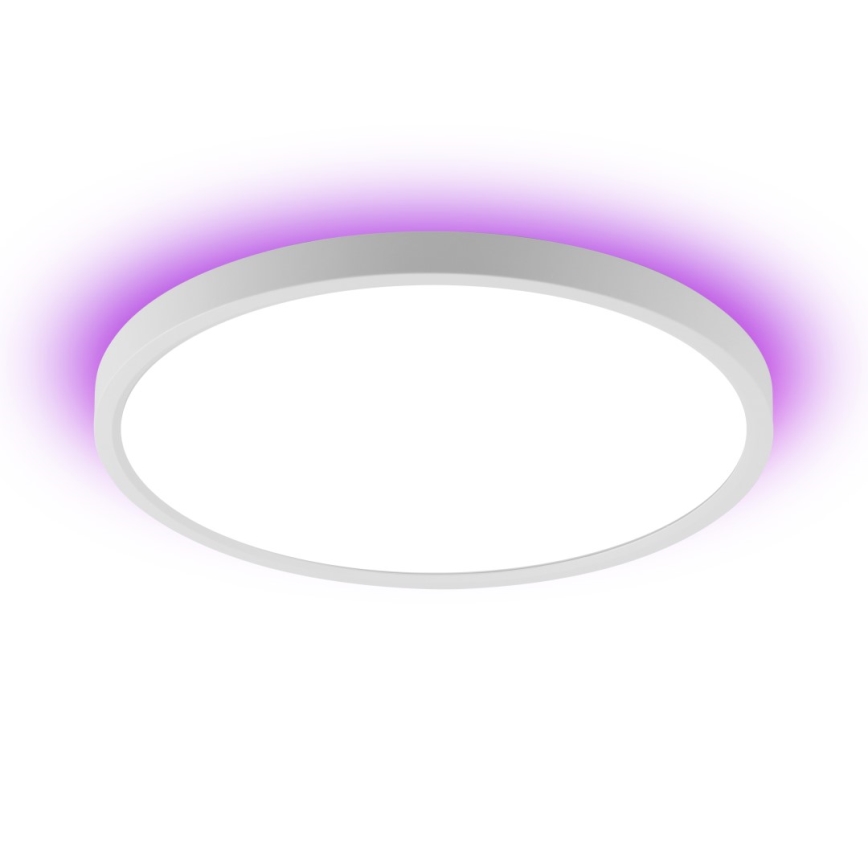 Immax NEO 07169-W60 - LED RGB+CCT Stmievateľné stropné svietidlo NEO LITE TUDO 65W/230V 2700-6500K Wi-Fi Tuya + diaľkové ovládanie biela