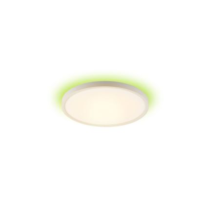 Immax NEO 07169-W60 - LED RGB+CCT Stmievateľné stropné svietidlo NEO LITE TUDO 65W/230V 2700-6500K Wi-Fi Tuya + diaľkové ovládanie biela