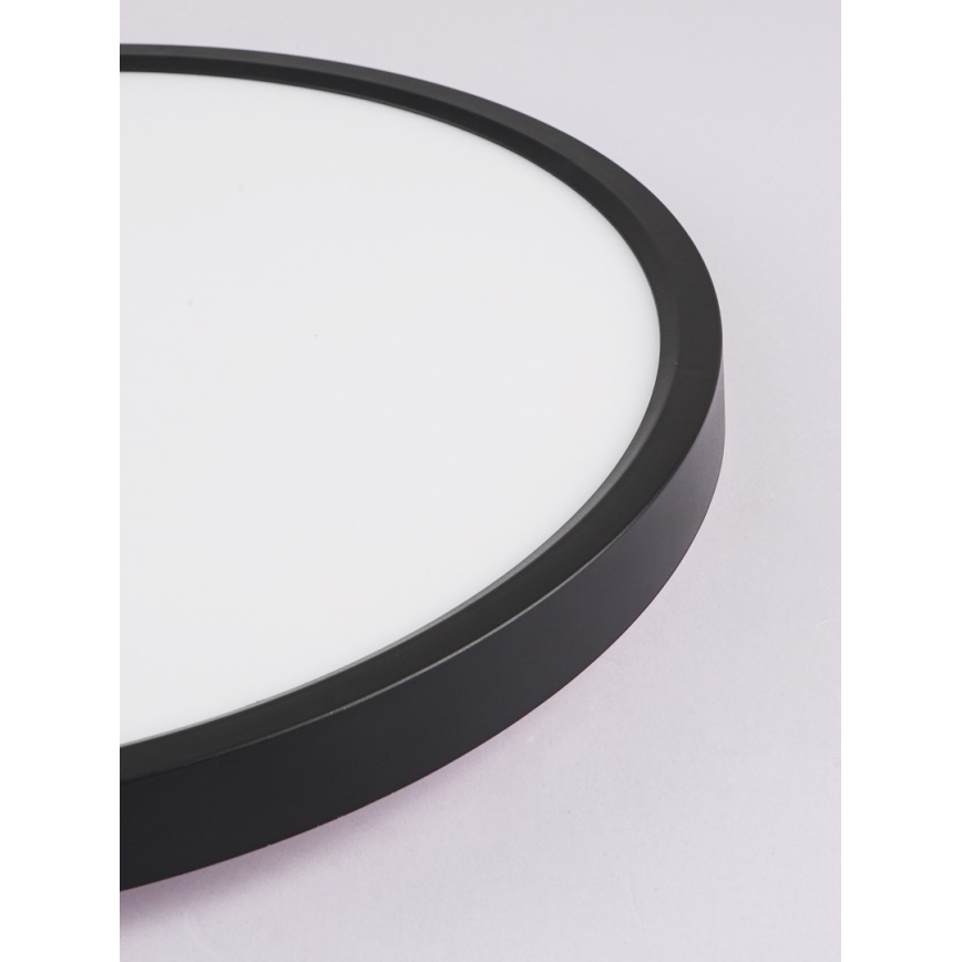 Immax NEO 07170-B60 - LED RGB+CCT Stmievateľné stropné svietidlo NEO LITE TUDO LED/65W/230V 2700-6500K Wi-Fi Tuya čierna + diaľkové ovládanie