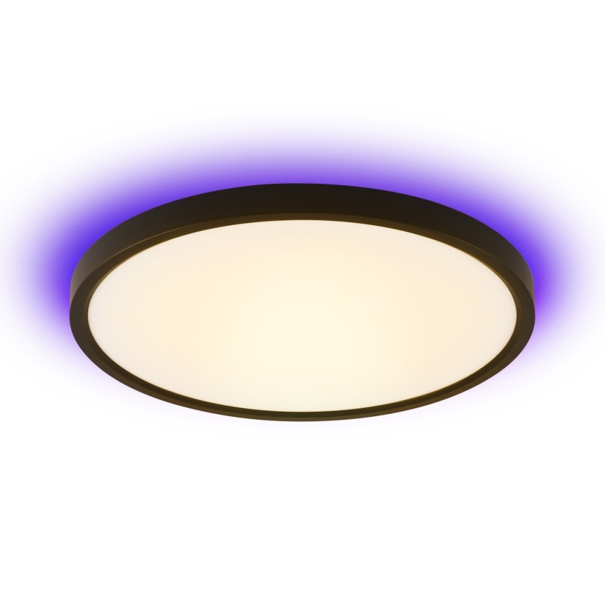 Immax NEO 07170-B60 - LED RGB+CCT Stmievateľné stropné svietidlo NEO LITE TUDO LED/65W/230V 2700-6500K Wi-Fi Tuya čierna + diaľkové ovládanie