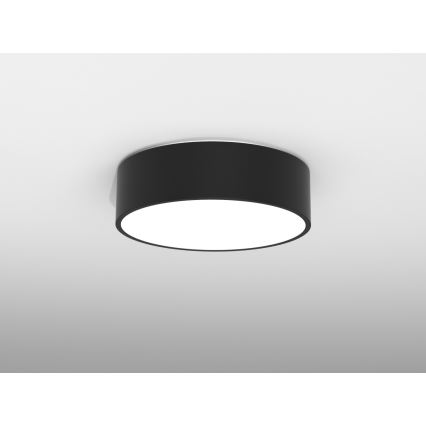 Immax NEO 07200L - LED Stmievateľné stropné svietidlo RONDATE LED/18W/230V 3000-6000K pr. 25 cm čierna Tuya + diaľkové ovládanie
