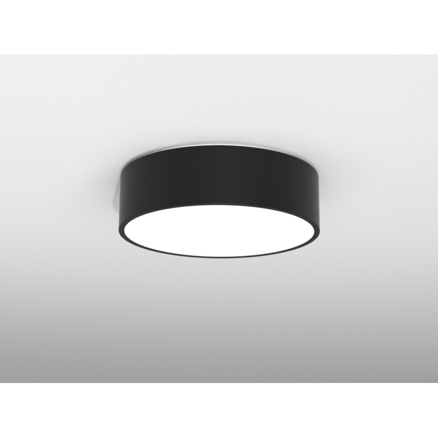 Immax NEO 07200L - LED Stmievateľné stropné svietidlo RONDATE LED/18W/230V 3000-6000K pr. 25 cm čierna Tuya + diaľkové ovládanie
