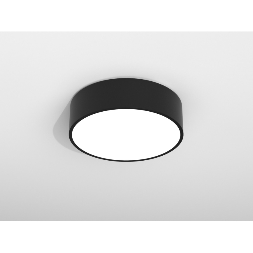 Immax NEO 07200L - LED Stmievateľné stropné svietidlo RONDATE LED/18W/230V 3000-6000K pr. 25 cm čierna Tuya + diaľkové ovládanie