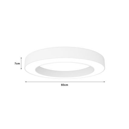Immax NEO 07212L - LED Stmievateľné svietidlo PASTEL LED/53W/230V biela Tuya + diaľkové ovládanie