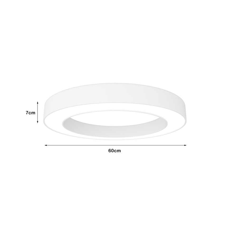 Immax NEO 07212L - LED Stmievateľné svietidlo PASTEL LED/53W/230V biela Tuya + diaľkové ovládanie