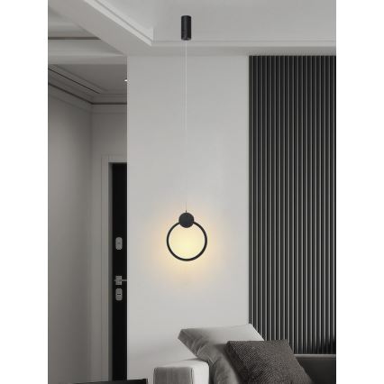 Immax NEO 07233L - LED Stmievateľný luster na lanku NEO LITE OVALE LED/18W/230V Wi-Fi Tuya 2700-6500K + diaľkové ovládanie