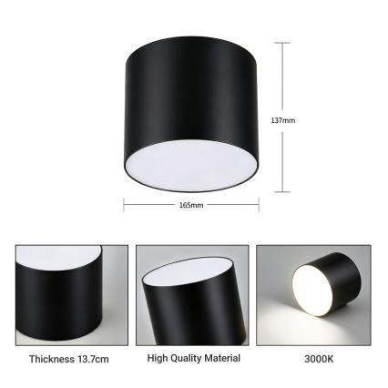Immax NEO 07244L - LED Stmievateľné stropné svietidlo RONDATE LED/32W/230V 16,5 cm Wi-Fi Tuya