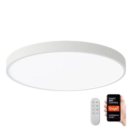 Immax NEO 07252L - LED Stmievateľné stropné svietidlo NEO LITE SEMPLICI LED/48W/230V 3000-6000K Wi-Fi Tuya biela + diaľkové ovládanie
