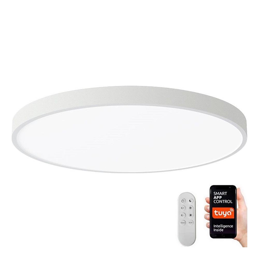 Immax NEO 07253L - LED Stmievateľné stropné svietidlo NEO LITE SEMPLICI LED/60W/230V 3000-6000K Wi-Fi Tuya biela + diaľkové ovládanie