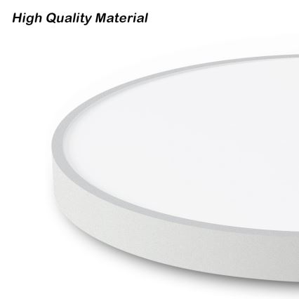 Immax NEO 07253L - LED Stmievateľné stropné svietidlo NEO LITE SEMPLICI LED/60W/230V 3000-6000K Wi-Fi Tuya biela + diaľkové ovládanie