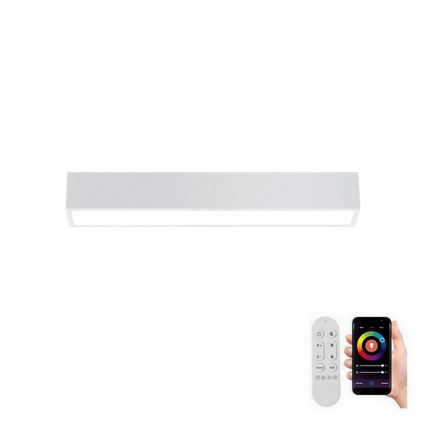 Immax NEO 07257L - LED Stmievateľné stropné svietidlo NEO LITE LUNGO LED/20W/230V 3000-6000K Wi-Fi Tuya biela + diaľkové ovládanie