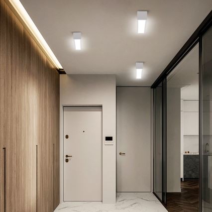 Immax NEO 07257L - LED Stmievateľné stropné svietidlo NEO LITE LUNGO LED/20W/230V 3000-6000K Wi-Fi Tuya biela + diaľkové ovládanie