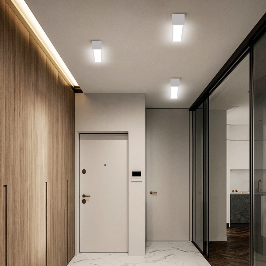 Immax NEO 07257L - LED Stmievateľné stropné svietidlo NEO LITE LUNGO LED/20W/230V 3000-6000K Wi-Fi Tuya biela + diaľkové ovládanie
