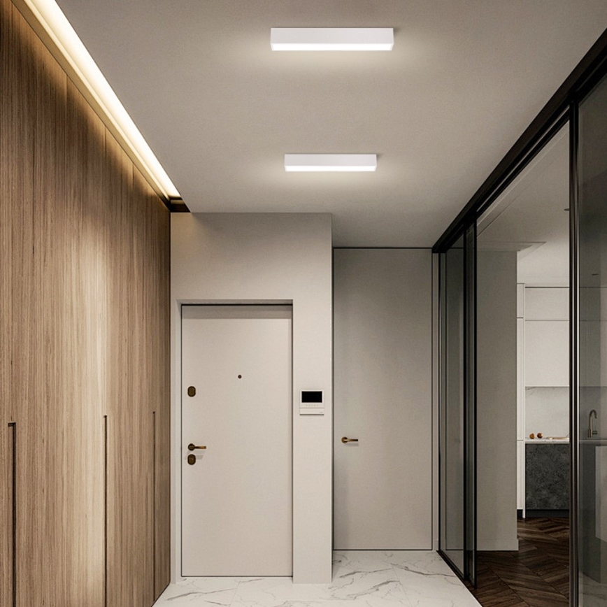 Immax NEO 07257L - LED Stmievateľné stropné svietidlo NEO LITE LUNGO LED/20W/230V 3000-6000K Wi-Fi Tuya biela + diaľkové ovládanie