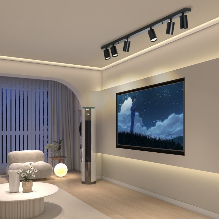 Immax NEO 07268W - LED RGB+CCT Stmievateľné bodové svietidlo NEO LITE PUNTO 6xGU10/6W/230V Wi-Fi Tuya