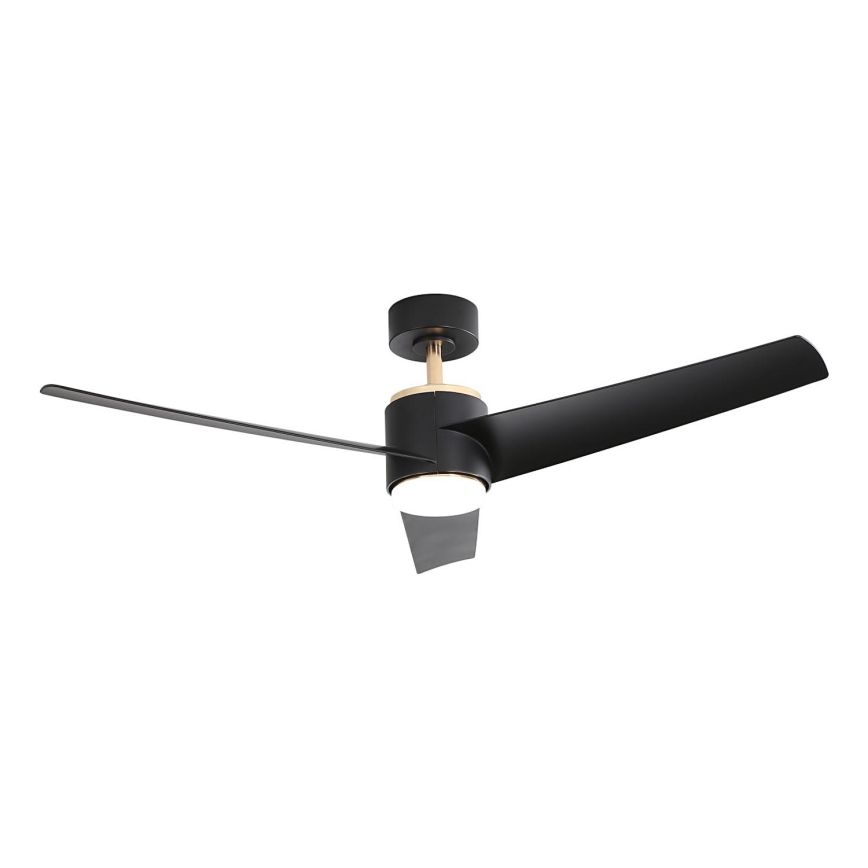 Immax NEO 07280L - LED Stmievateľný stropný ventilátor BEAUTY LED/18W/230V Wi-Fi Tuya čierna + diaľkové ovládanie