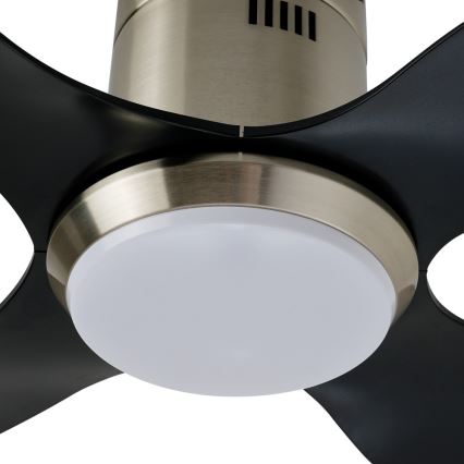 Immax NEO 07282L - LED+CCT Stmievateľný stropný ventilátor PURE LED/24W/230V 3000/4000/6000K Wi-Fi Tuya pr. 132 cm + diaľkové ovládanie