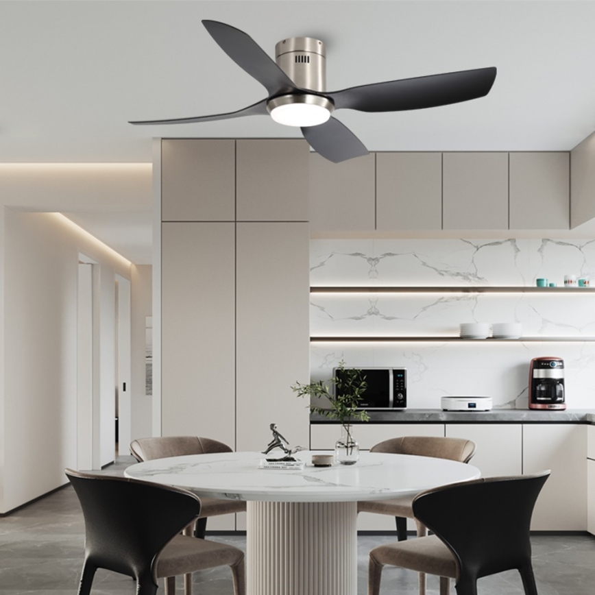 Immax NEO 07282L - LED+CCT stmievateľný stropný ventilátor PURE LED/24W/230V 3000/4000/6000K Wi-Fi Tuya + diaľkové ovládanie