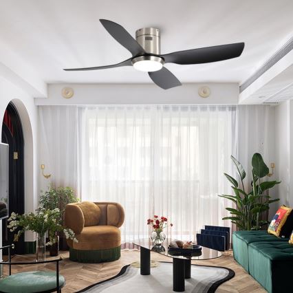 Immax NEO 07282L - LED+CCT stmievateľný stropný ventilátor PURE LED/24W/230V 3000/4000/6000K Wi-Fi Tuya + diaľkové ovládanie