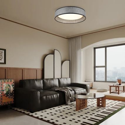 Immax NEO 07287L - LED+CCT Stmievateľné stropné svietidlo LONA LED/36W/230V 3000-6000K Wi-Fi Tuya priemer 45,5 cm + diaľkové ovládanie