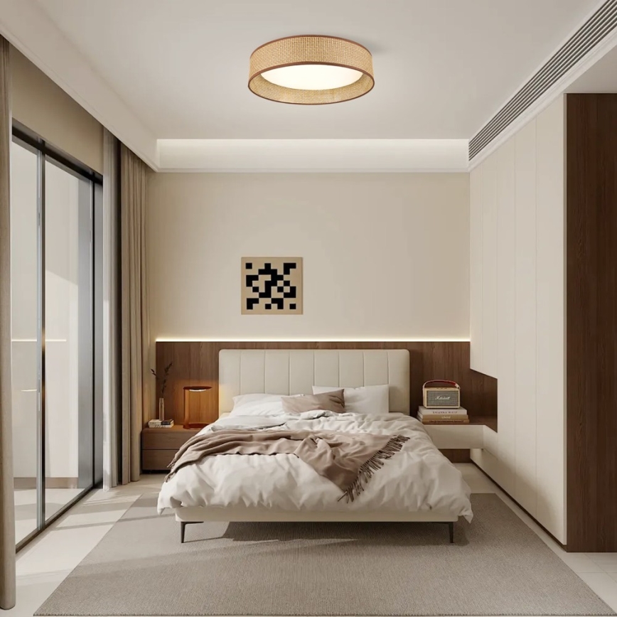 Immax NEO 07288L - LED+CCT stmievateľné stropné svietidlo LONA LED/36W/230V 3000-6000K Wi-Fi Tuya pr. 45,5 cm + diaľkové ovládanie