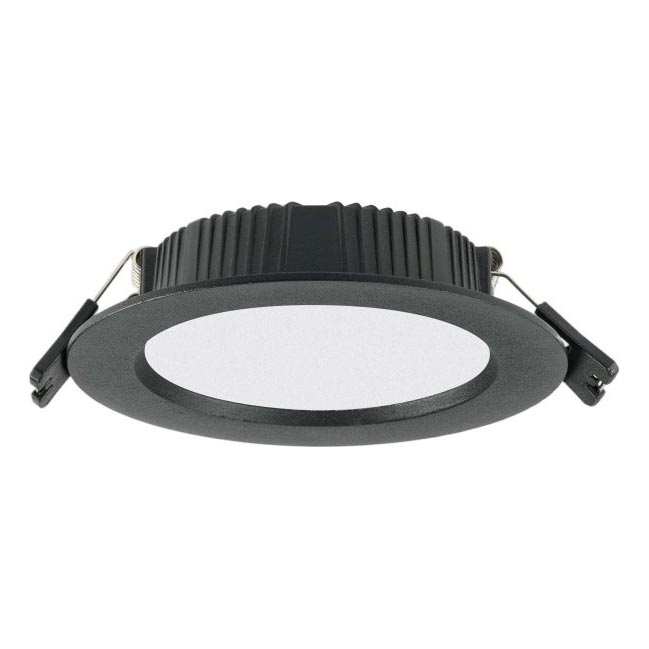 Immax NEO 07294L - LED stmievateľné podhľadové svietidlo DOWN LED/12W/230V Wi-Fi pr. 12 cm čierna