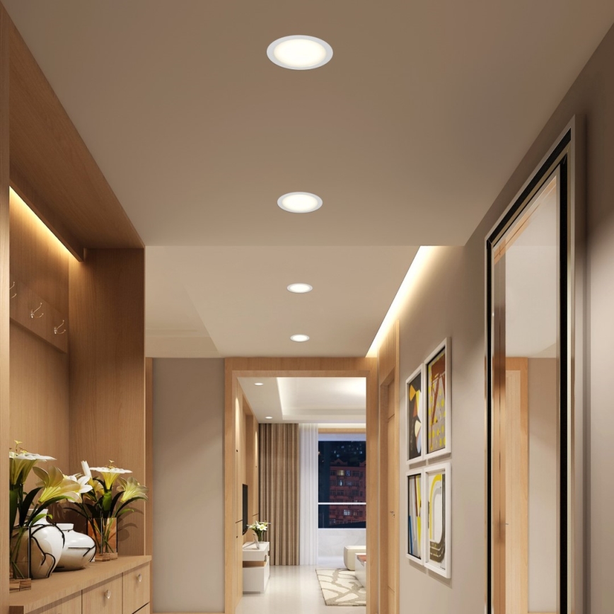 Immax NEO 07294L - LED Stmievateľné podhľadové svietidlo DOWN LED/36W/230V Wi-Fi Tuya Ø 23 cm biela