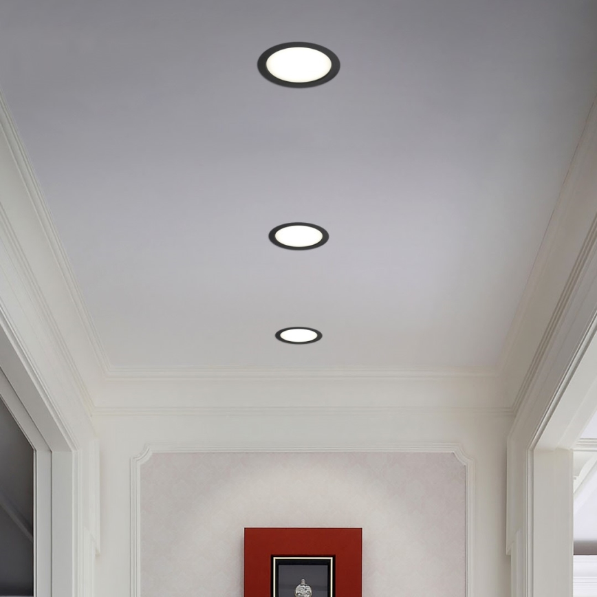 Immax NEO 07294L - LED stmievateľné podhľadové svietidlo DOWN LED/36W/230V Wi-Fi Tuya pr. 23 cm čierna