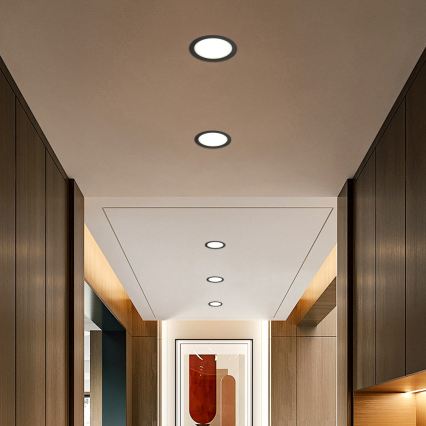 Immax NEO 07294L - LED stmievateľné podhľadové svietidlo DOWN LED/36W/230V Wi-Fi Tuya pr. 23 cm čierna