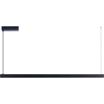 Immax NEO 07307L - LED stmievateľný luster na lane MADEIRA LED/33W/230V Wi-Fi Tuya 152 cm čierna + diaľkové ovládanie