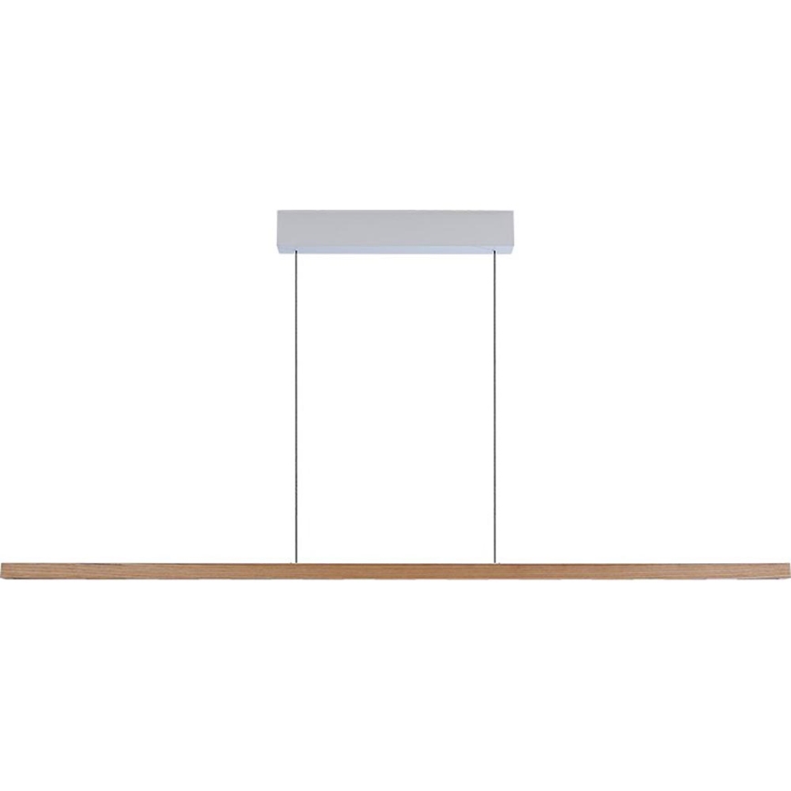 Immax NEO 07310L - LED stmievateľný luster na lane so senzorom MADEIRA LED/37W/230V 157 cm jaseň