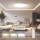 Immax NEO 07316L - LED stmievateľné stropné svietidlo SEMPLICI LED/128W/230V pr. 100 cm Wi-Fi Tuya biela + diaľkové ovládanie