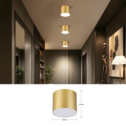 Immax NEO 07318L - LED stmievateľné stropné svietidlo RONDATE LED/32W/230V pr. 16,5 cm Wi-Fi Tuya zlaté