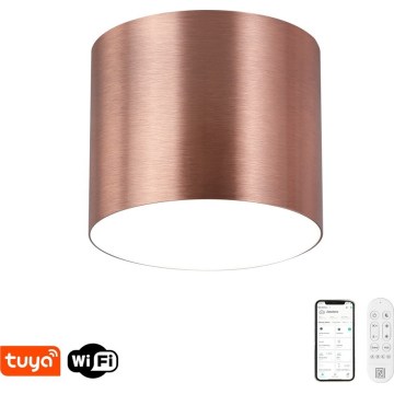 Immax NEO 07320L - LED stmievateľné stropné svietidlo RONDATE LED/32W/230V priemer 16,5 cm Wi-Fi Tuya ružové zlato