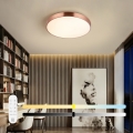 Immax NEO 07321L - LED Stmievateľné stropné svietidlo NEO LITE SEMPLICI LED/36W/230V priemer 40 cm medené + diaľkové ovládanie