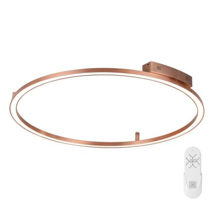 Immax NEO 07325-120C - Stmievateľné LED stropné svietidlo FINO LED/72W/230V 120 cm Tuya rose gold + diaľkové ovládanie
