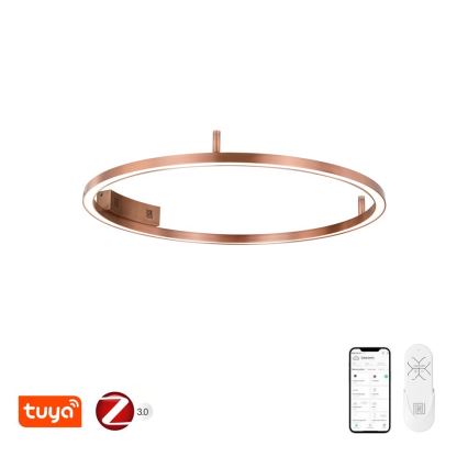Immax NEO 07326-80C - LED stmievateľné stropné svietidlo FINO LED/55W/230V 80 cm Tuya ružové zlato + diaľkové ovládanie