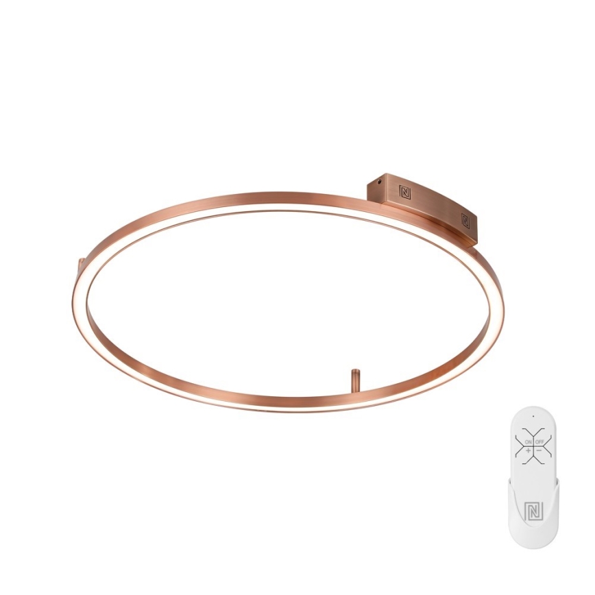 Immax NEO 07326-80C - LED stmievateľné stropné svietidlo FINO LED/55W/230V 80 cm Tuya ružové zlato + diaľkové ovládanie