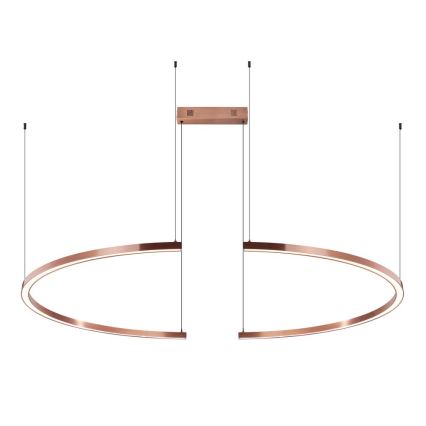 Immax NEO 07328L - LED stmievateľný luster na lane FINO LED/72W/230V 120 cm ružové zlato Tuya + diaľkové ovládanie