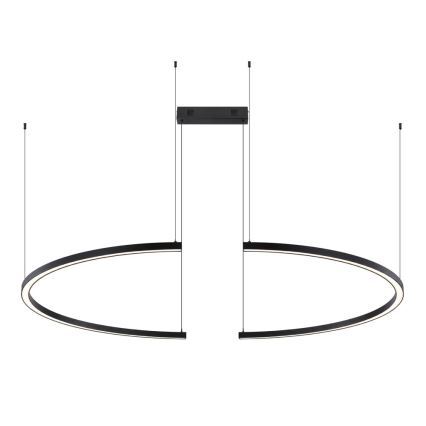 Immax NEO 07329L - LED stmievateľný luster na lanku FINO LED/72W/230V 120 cm čierna Tuya + diaľkové ovládanie